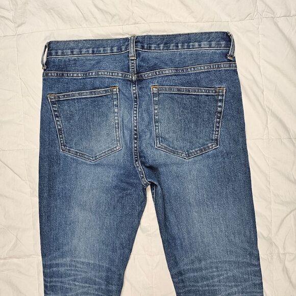 Everlane High Rise Skinny Ankle Light Wash Denim Jeans Women's Size 27 - Picture 9 of 13